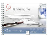 Hahnenuhle Harmony Watercolour Spiral Pad 300gsm Rough A3