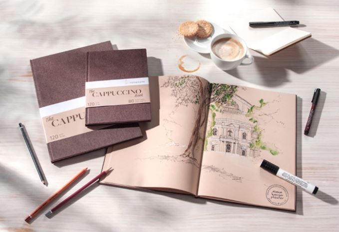 Hahnenuhle Capuucino Book 120gsm A4