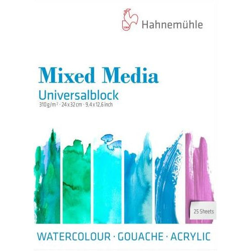 HAHNEMUHLE MIXED MEDIA BLOCK 310GSM