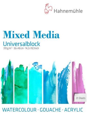 Hahnenuhle Mixed Media Block 310gsm 36x48cm