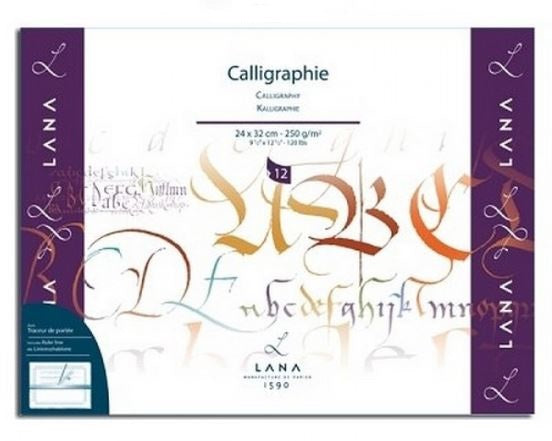 Lana Calligraphy Pad 250gsm 24x32cm