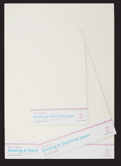 Hahnenuhle Drawing & Sketching Paper 140gsm Packet 20 A2