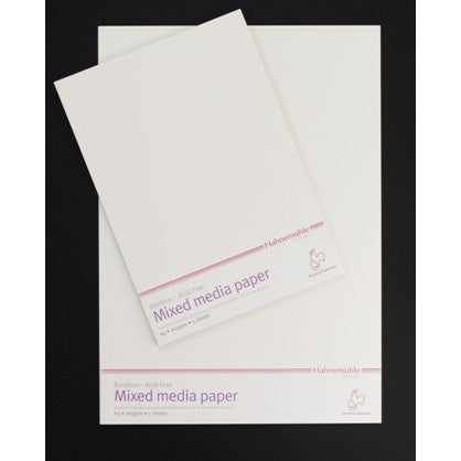 HAHNEMUHLE BAMBOO MIXED MEDIA PAPER 265GSM PACKET 5