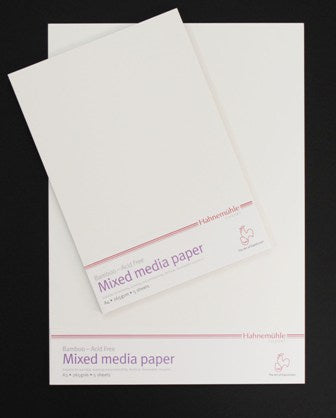 Hahnenuhle Bamboo Mixed Media Paper 265gsm Packet 5