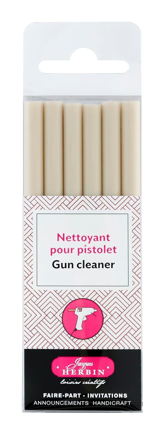 HERBIN WAX GUN CLEANING STICKS PKT 6