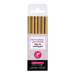 HERBIN WAX GUN WAX STICKS GOLD PKT 6