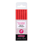 HERBIN WAX GUN WAX STICKS RED PKT 6