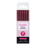 HERBIN WAX GUN WAX STICKS BURGUNDY PKT 6