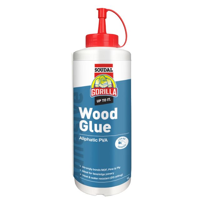 Soudal Aliphatic PVA Wood Glue 1L