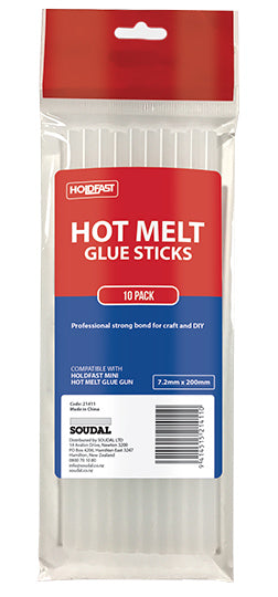 Holdfast Hot Melt Glue Gun Stick Mini Packet 10
