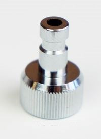 Harder & Steenbeck Airbrush Plug In Nipple Chrome 2.7mm