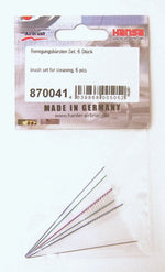 Harder & Steenbeck Airbrush Cleaning Brush Set 6