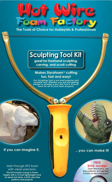 Hot Wire Foam Factory Sculpting Kit With DVD