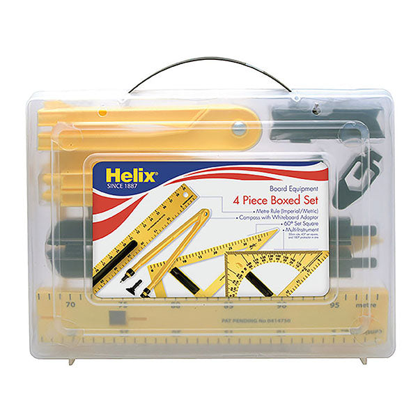 Helix Whiteboard Equipment Box Set 4 SET