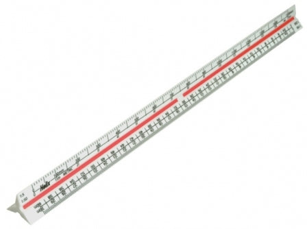 Helix Scale Triangular Ruler HELIX TRIANGULAR SCALE RULE – Gordon Harris - The Art & Graphic Store