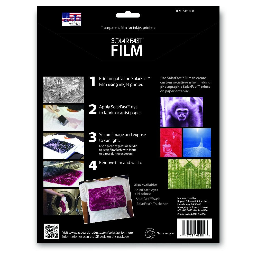 JACQUARD SOLARFAST FILM PACK 8