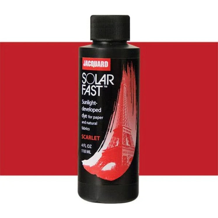 JACQUARD SOLARFAST SCARLET