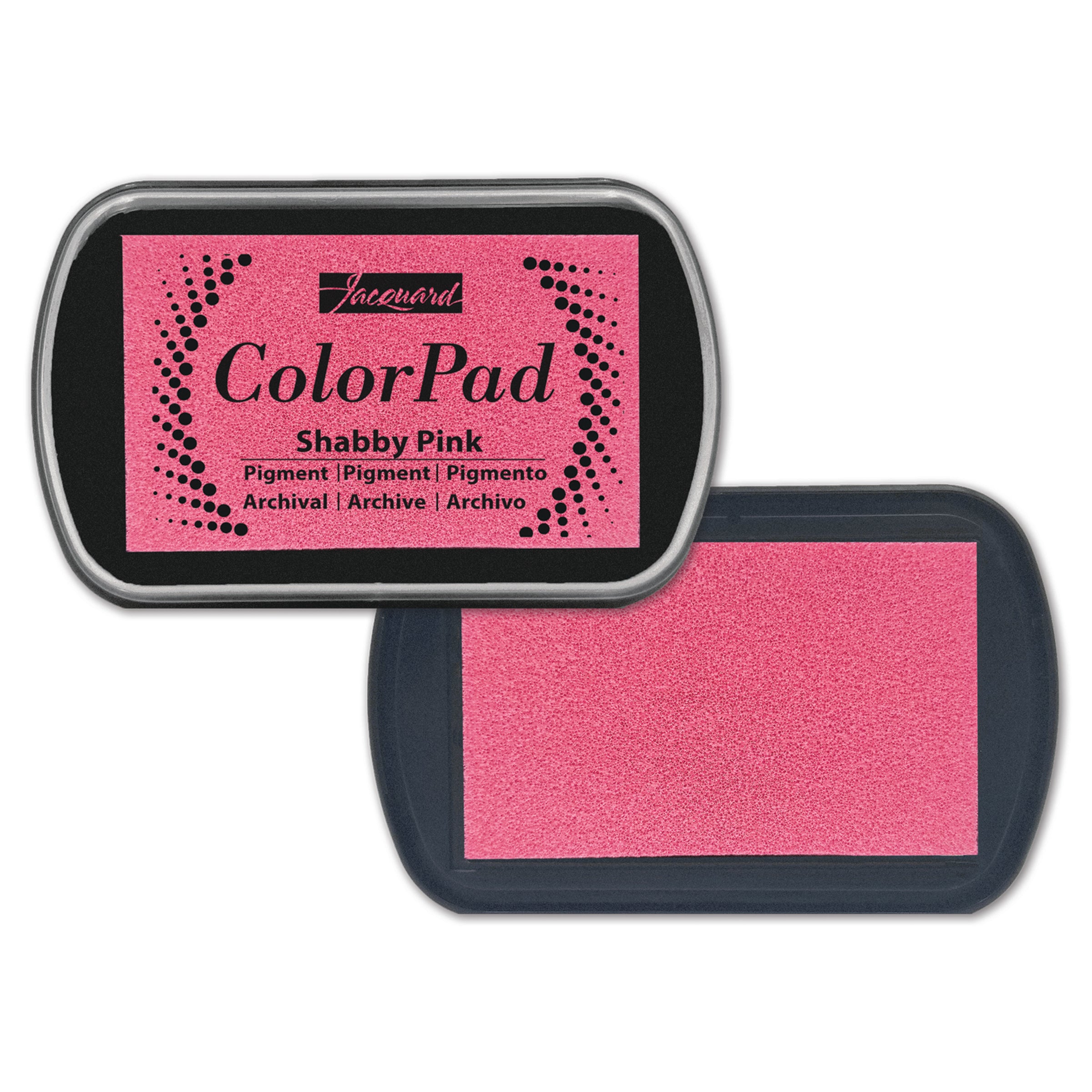 JACQUARD COLORPAD PIGMENT INK PAD SHABBY PINK