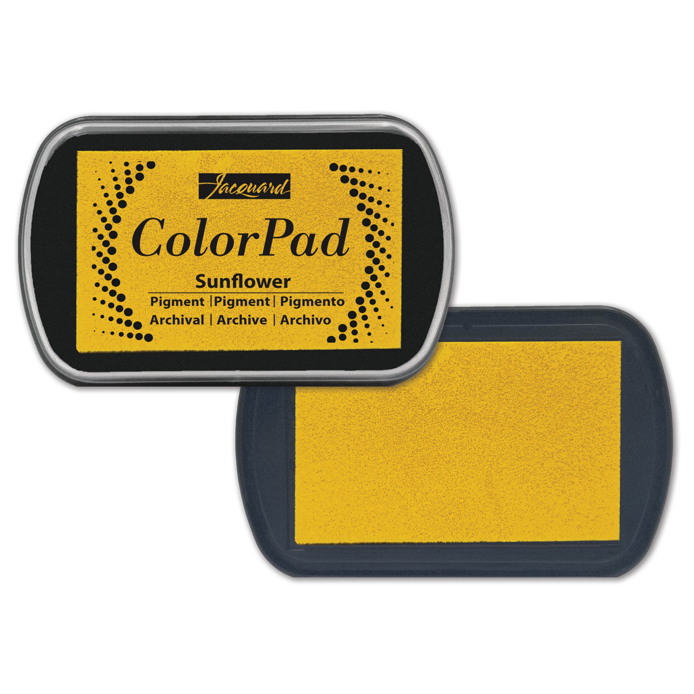 JACQUARD COLORPAD PIGMENT INK PAD SUNFLOWER