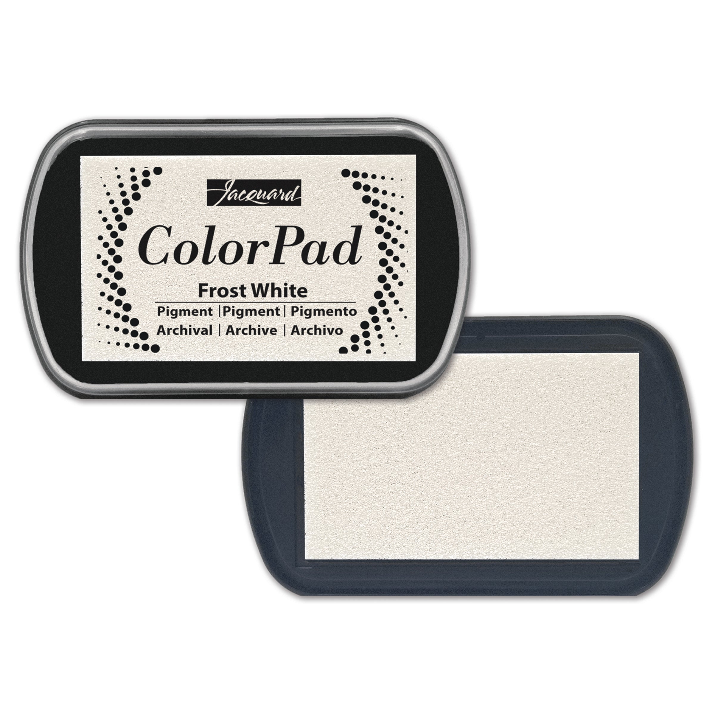 JACQUARD  COLORPAD PIGMENT INK PAD FROST WHITE