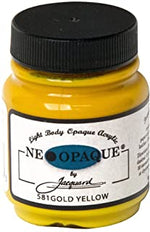 Jacquard Neopaque Paint Gold Yellow 66.54ml