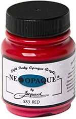 Jacquard Neopaque Paint Red 66.54ml