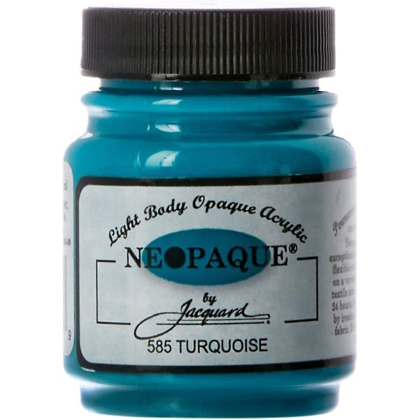 Jacquard Neopaque Paint Turquoise 66.54ml