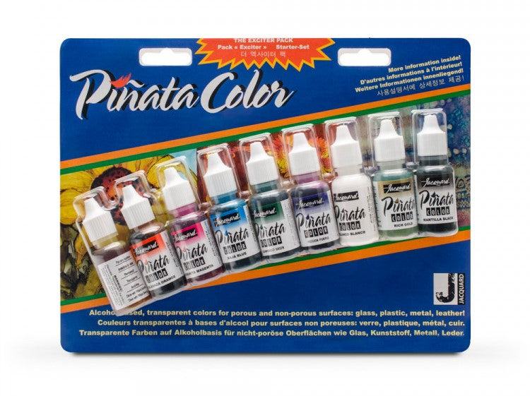 Jacquard Pinata Alcohol Ink Exciter Pack Set 9 SET