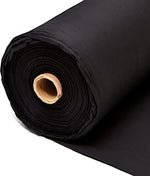 Calico 100% Cotton Fabric Black