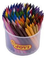 JOVI HEXAGONAL CRAYON JAR 144 PCS