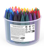 JOVI TRIWAX CRAYON BUCKET 72 PCS