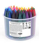 JOVI TRIWAX CRAYON BUCKET 72 PCS SET