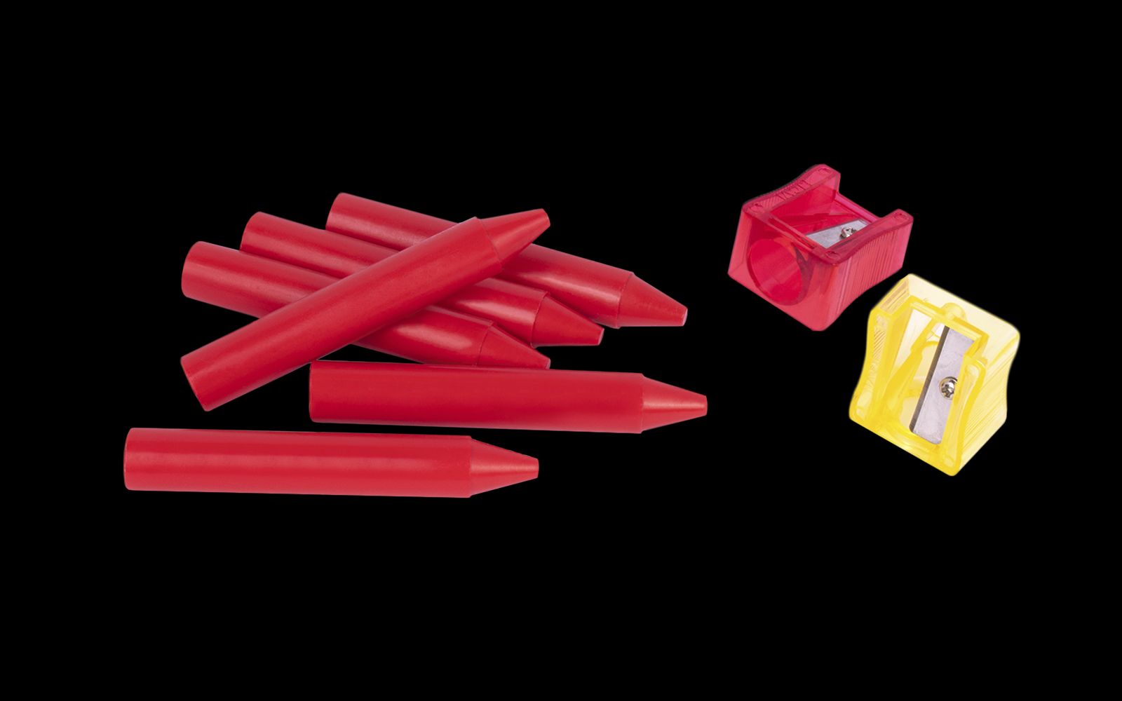 JOVI WAX CRAYON & SHARPENER POT 60 PCS