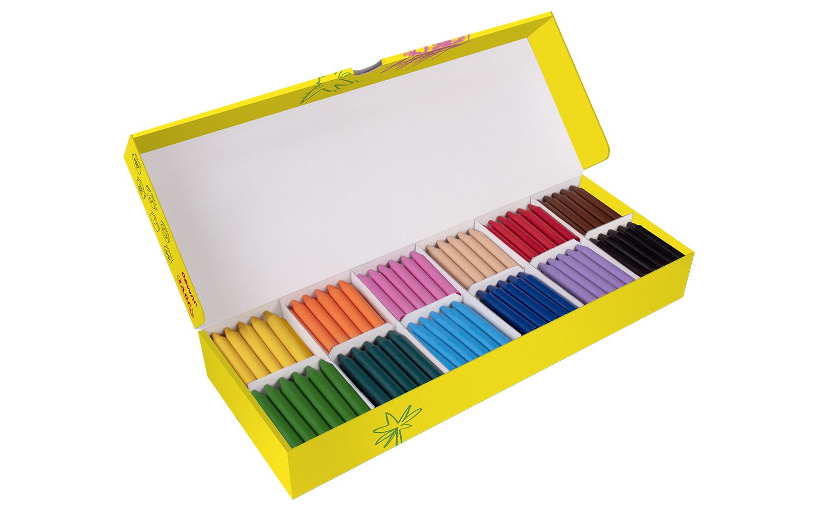 JOVI WAX CRAYON ECONOMY PACK 300 PCS