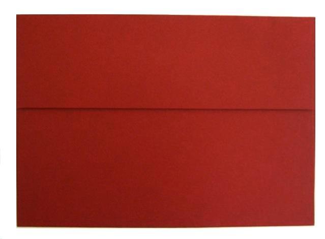 Colourfield Envelope Scarlet Red Packet 10 C6