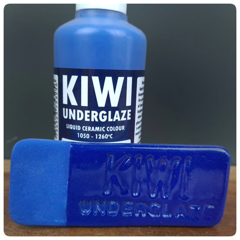 Macs Mud Clay Kiwi Underglaze Admiral Blue 100ml