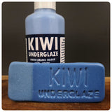 Macs Mud Clay Kiwi Underglaze Azure Blue 100ml