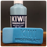 Macs Mud Clay Kiwi Underglaze Turquoise Blue 100ml