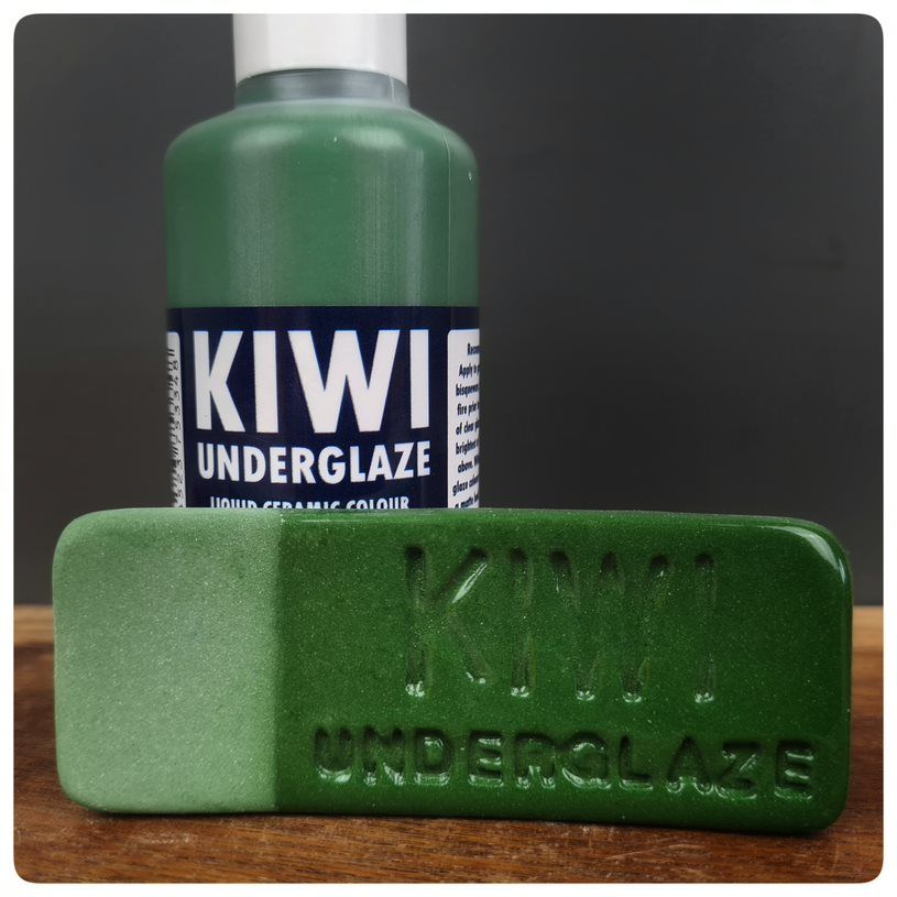 Macs Mud Clay Kiwi Underglaze Forest Green 100ml