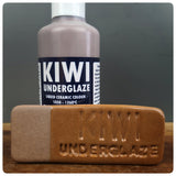 KIWI UNDERGLAZE LIQUID CERAMIC COLOUR CHESTNUT BROWN 100ML