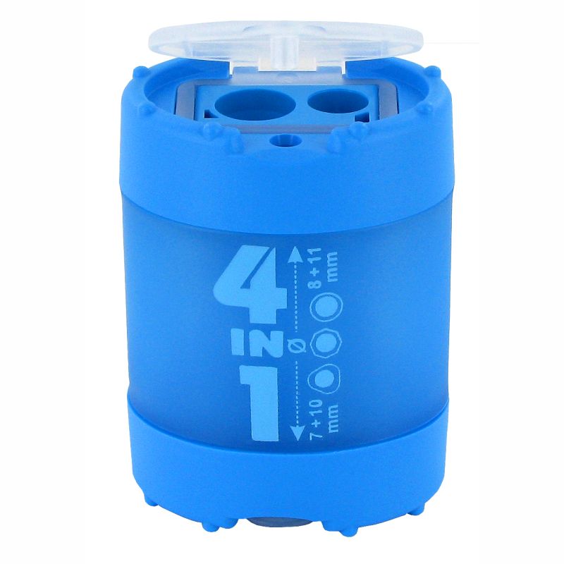 KUM Sharpener 4-In-1 K4 4 Hole Pop Colour