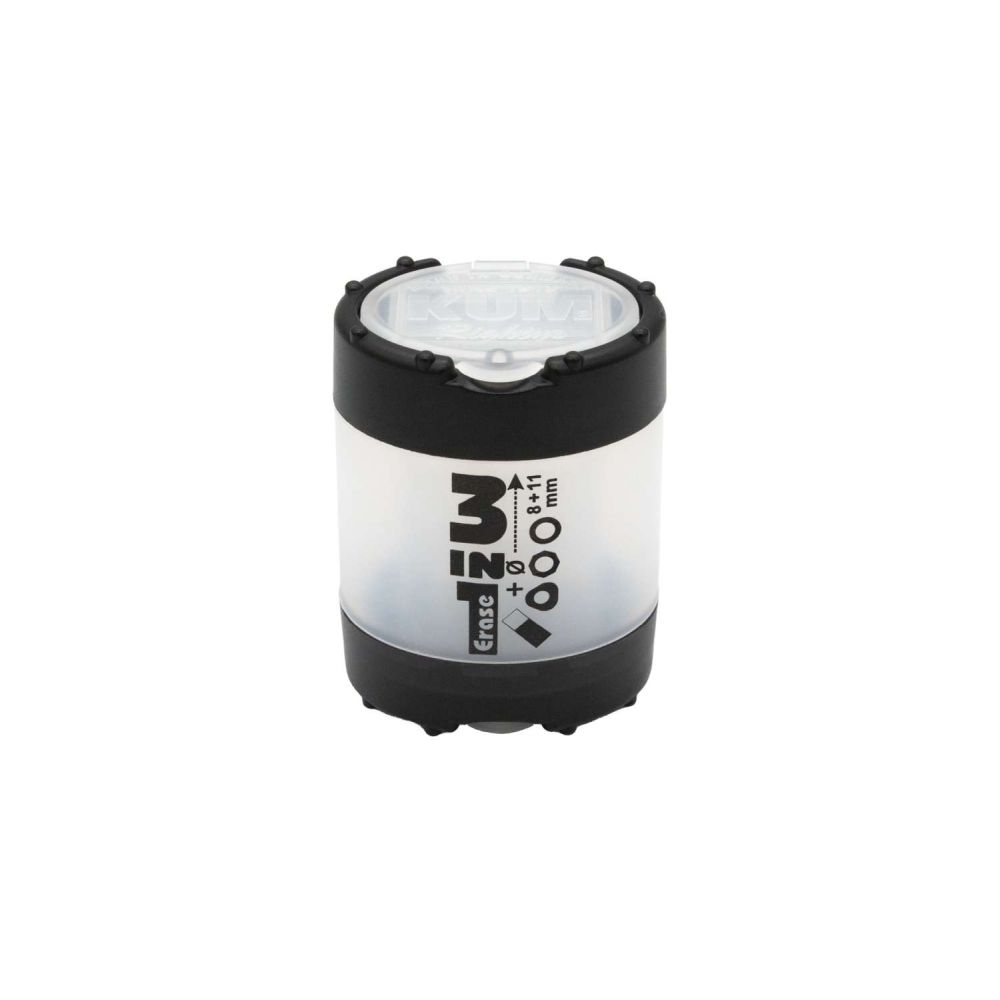 KUM SHARPENER & ERASER 3-IN-1 COMBO K2