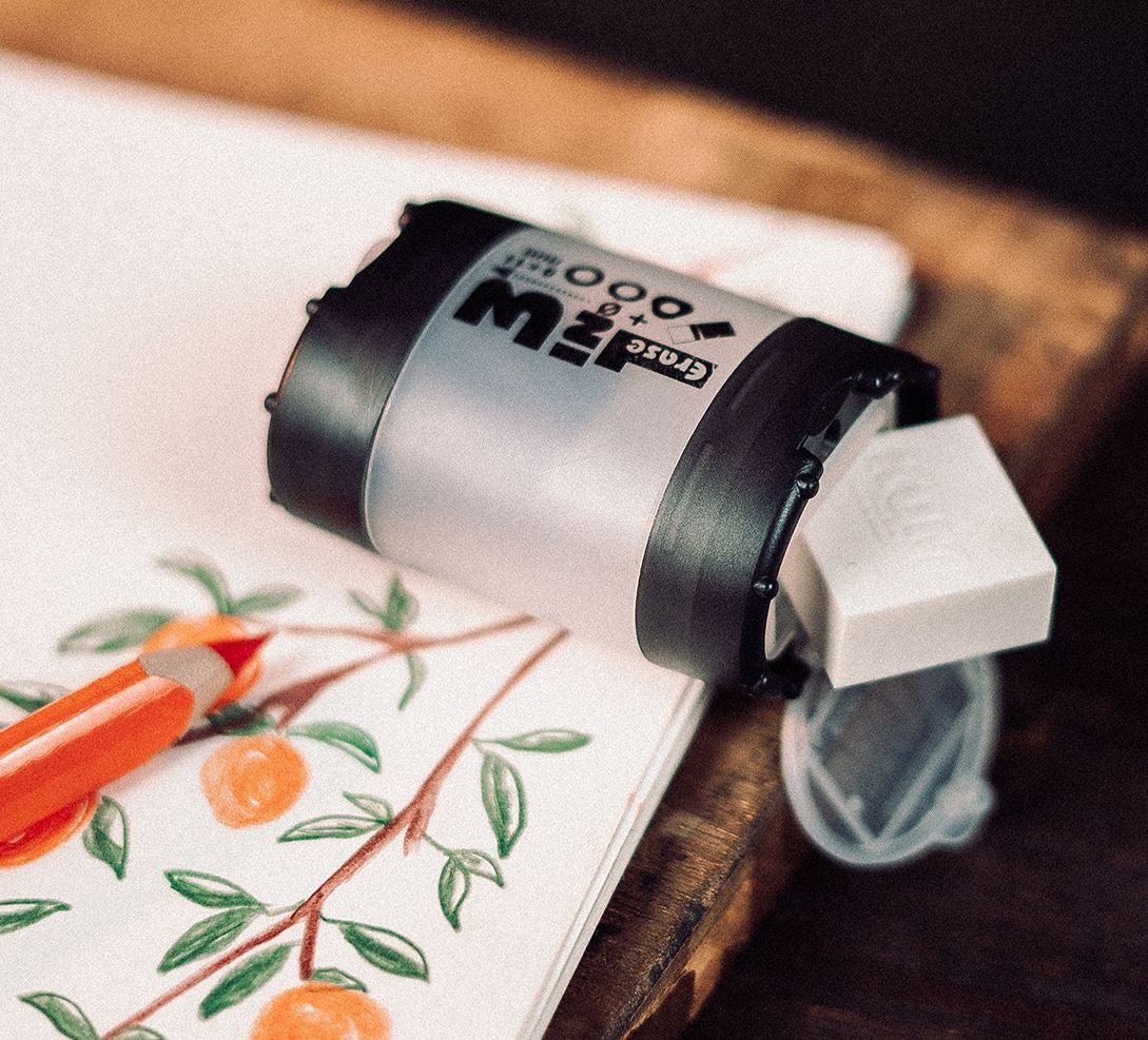 KUM SHARPENER & ERASER 3-IN-1 COMBO K2