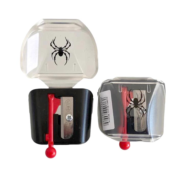 KUM Sharpener Black Widow Short Cone Pencil