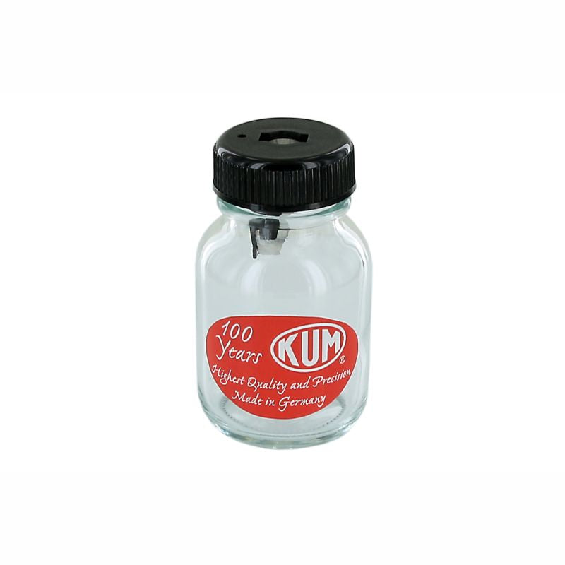 KUM Sharpener Metal Glass Jar