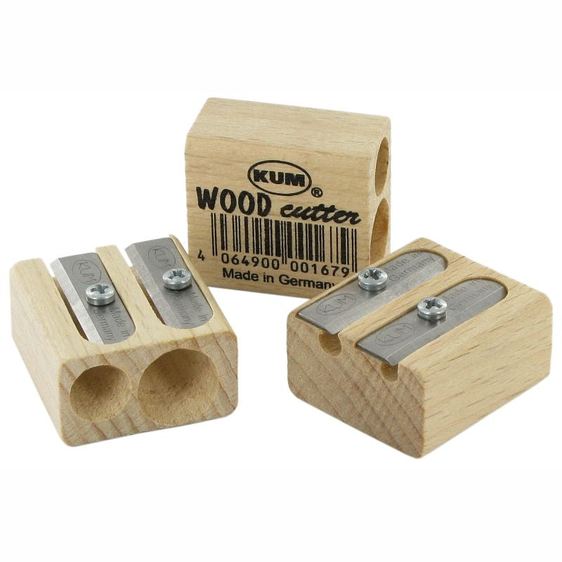 KUM Sharpener Woodcutter Pencil 2 Hole
