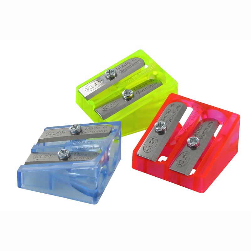 KUM Sharpener 410KFT Plastic Wedge 2 Hole