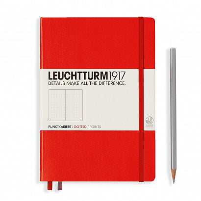 LEUCHTTURM1917 NOTEBOOK RED DOTTED