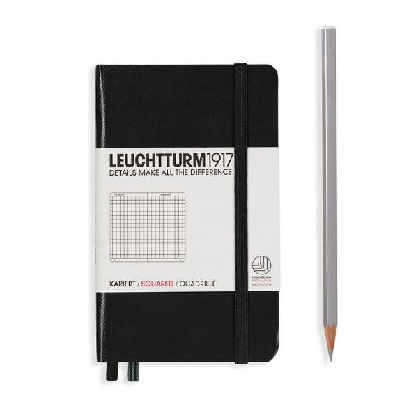 Leuchtturm1917 Notebook Black Squared A6