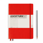 Leuchtturm1917 Notebook Red Lined A5